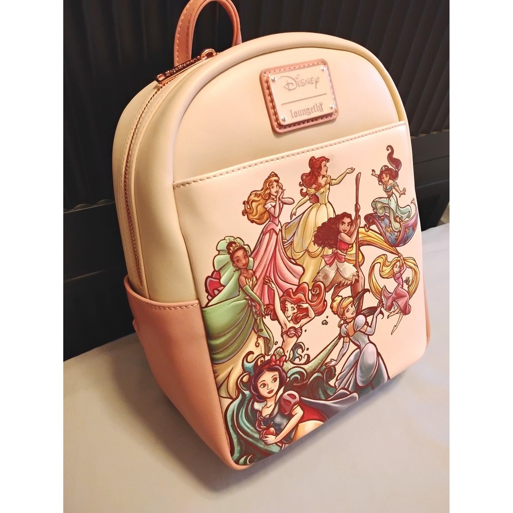 💗NWT Loungefly Disney Princess Sketch Mini Backpack (BoxLunch Exclusive) ✨👑